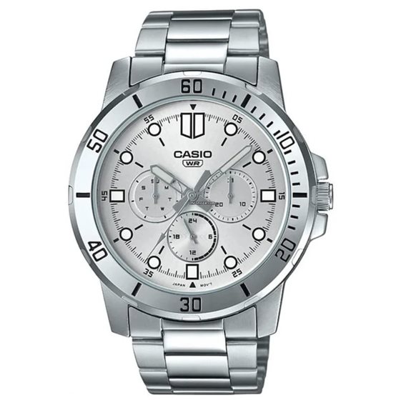 Orologio Casio Uomo in Acciaio MTP-VD300D-7EUDF - MTP-VD300D-7EUDF